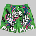 Skull Pattern Short 3D